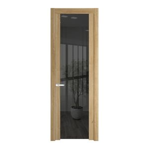 1.7 N Дуб Карамель с вставкой стекла зеркало grey