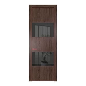 22NA Дуб Тобакко профиль Красный антрацит вставка Зеркало Grey