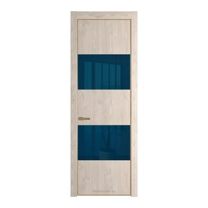 22NA Каштан светлый профиль Золото вставка Зеркало Blue