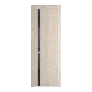 18 NE Каштан светлый с кромкой Матовая с стекляной вставкой зеркало grey