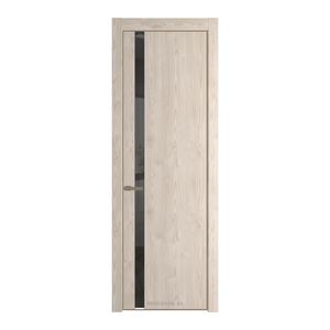 18 NE Каштан светлый с кромкой Шампань с стекляной вставкой зеркало grey