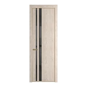 20 NE Каштан светлый с кромкой Золото с стекляной вставкой зеркало grey