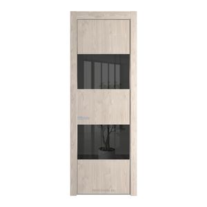 22 NE Каштан светлый с кромкой Серебро с стекляной вставкой зеркало grey