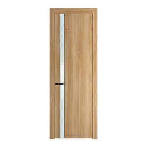 18 NW Дуб Карамель молдинг Черный матовый стекло Lacobel Белый лак