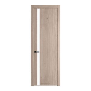 18 NW Дуб Сонома молдинг Черный матовый стекло Монохром белый просветленный