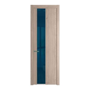 19 NW Дуб Сонома молдинг Зеленый воск стекло Зеркало Blue