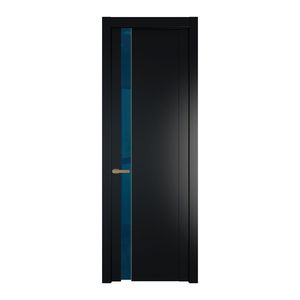1.2P Блэк Зеркало Blue молдинг Золото