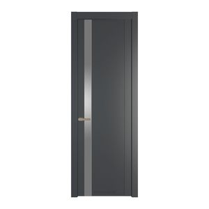 1.2P Графит Lacobel Серебряный лак молдинг Никель матовый