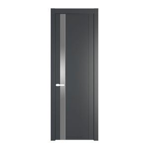 1.2P Графит Lacobel Серебряный лак молдинг Вайт