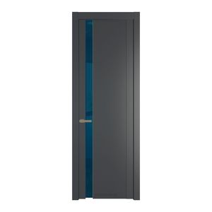 1.2P Графит Зеркало Blue молдинг Шампань