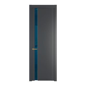 1.2P Графит Зеркало Blue молдинг Золото