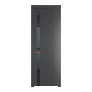 1.2P Графит Зеркало Grey молдинг Красный антрацит