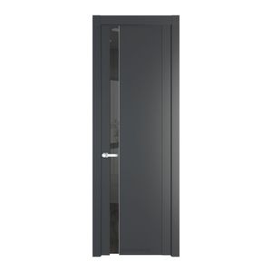 1.2P Графит Зеркало Grey молдинг Серебро