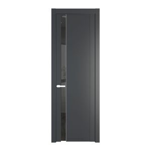 1.2P Графит Зеркало Grey молдинг Вайт