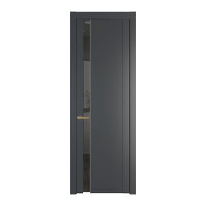 1.2P Графит Зеркало Grey молдинг Золото