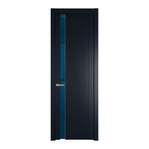 1.2P Нэви Блу Зеркало Blue молдинг Никель матовый