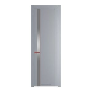 1.2P Смоки Lacobel Серебряный лак молдинг Красный антрацит