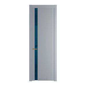 1.2P Смоки Зеркало Blue молдинг Золото
