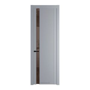 1.2P Смоки Зеркало Bronza молдинг Черный матовый