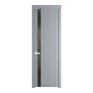 1.2P Смоки Зеркало Grey молдинг Вайт