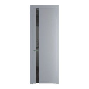 1.2P Смоки Зеркало Grey молдинг Зеленый воск