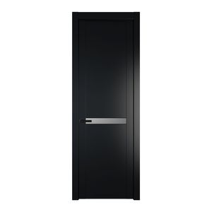 1.4P Блэк Lacobel Серебряный лак молдинг Черный матовый