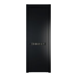1.4P Блэк Зеркало Grey молдинг Черный матовый