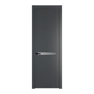 1.4P Графит Lacobel Серебряный лак молдинг Черный матовый