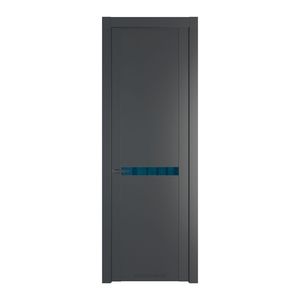 1.4P Графит Зеркало Blue молдинг Серая ночь