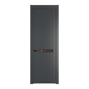 1.4P Графит Зеркало Bronza молдинг Черный матовый