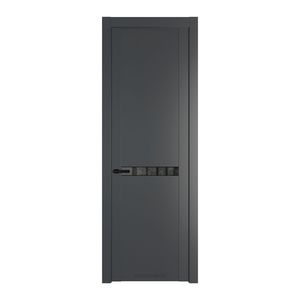 1.4P Графит Зеркало Grey молдинг Черный матовый