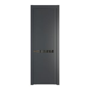 1.4P Графит Зеркало Grey молдинг Деорэ