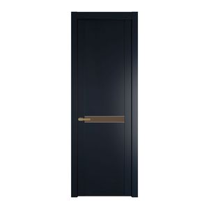 1.4P Нэви Блу Монохром гляссе молдинг Золото