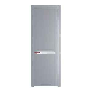 1.4P Смоки Lacobel Белый лак молдинг Красный антрацит