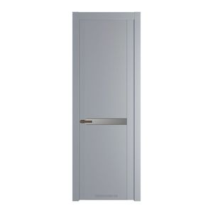 1.4P Смоки Lacobel Серебряный лак молдинг Деорэ
