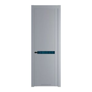 1.4P Смоки Зеркало Blue молдинг Черный матовый