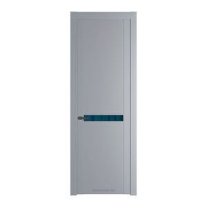 1.4P Смоки Зеркало Blue молдинг Серая ночь