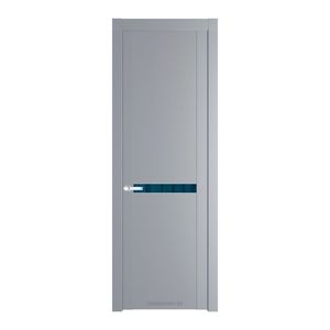 1.4P Смоки Зеркало Blue молдинг Серебро