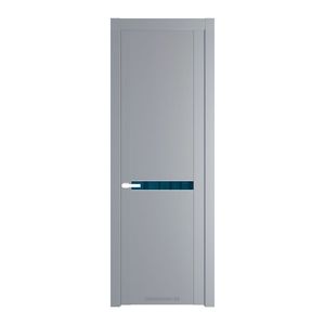 1.4P Смоки Зеркало Blue молдинг Вайт
