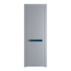 1.4P Смоки Зеркало Blue молдинг Золото