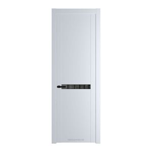 1.4P Вайт Зеркало Grey молдинг Черный матовый