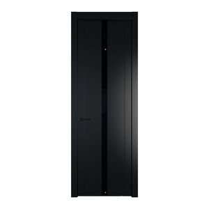 1.8P Блэк Lacobel Черный лак молдинг Черный матовый