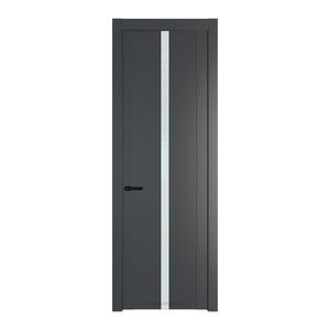 1.8P Графит Lacobel Белый лак молдинг Черный матовый
