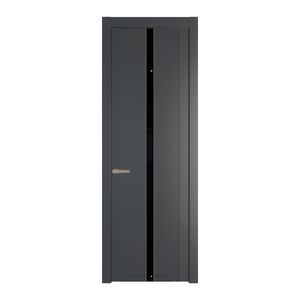 1.8P Графит Lacobel Черный лак молдинг Никель матовый