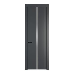 1.8P Графит Lacobel Серебряный лак молдинг Черный матовый