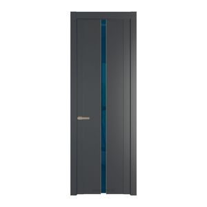 1.8P Графит Зеркало Blue молдинг Никель матовый
