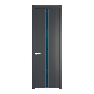 1.8P Графит Зеркало Blue молдинг Вайт