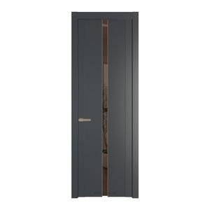 1.8P Графит Зеркало Bronza молдинг Никель матовый