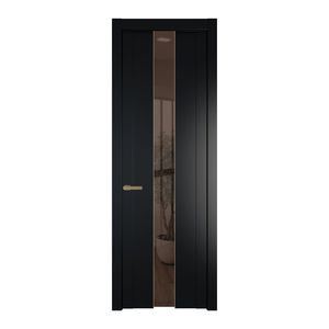 1.9P Блэк Зеркало Bronza молдинг Золото