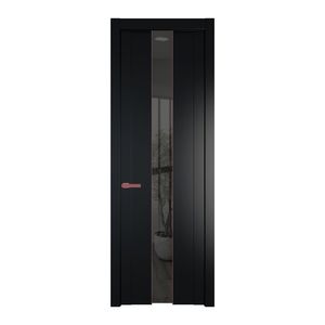 1.9P Блэк Зеркало Grey молдинг Красный антрацит